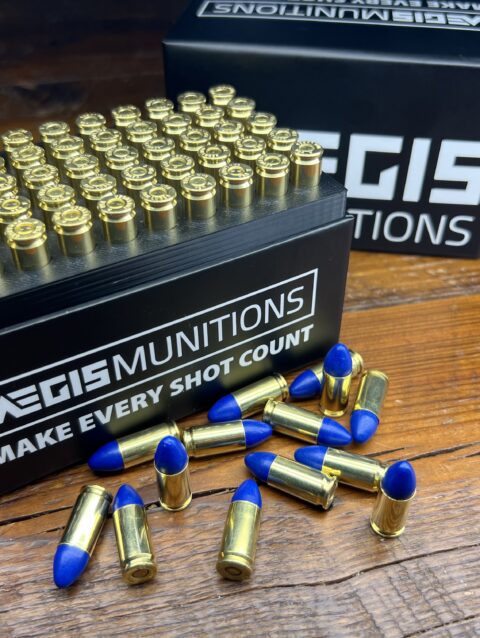 9mm Luger 125gr Blue Bullet