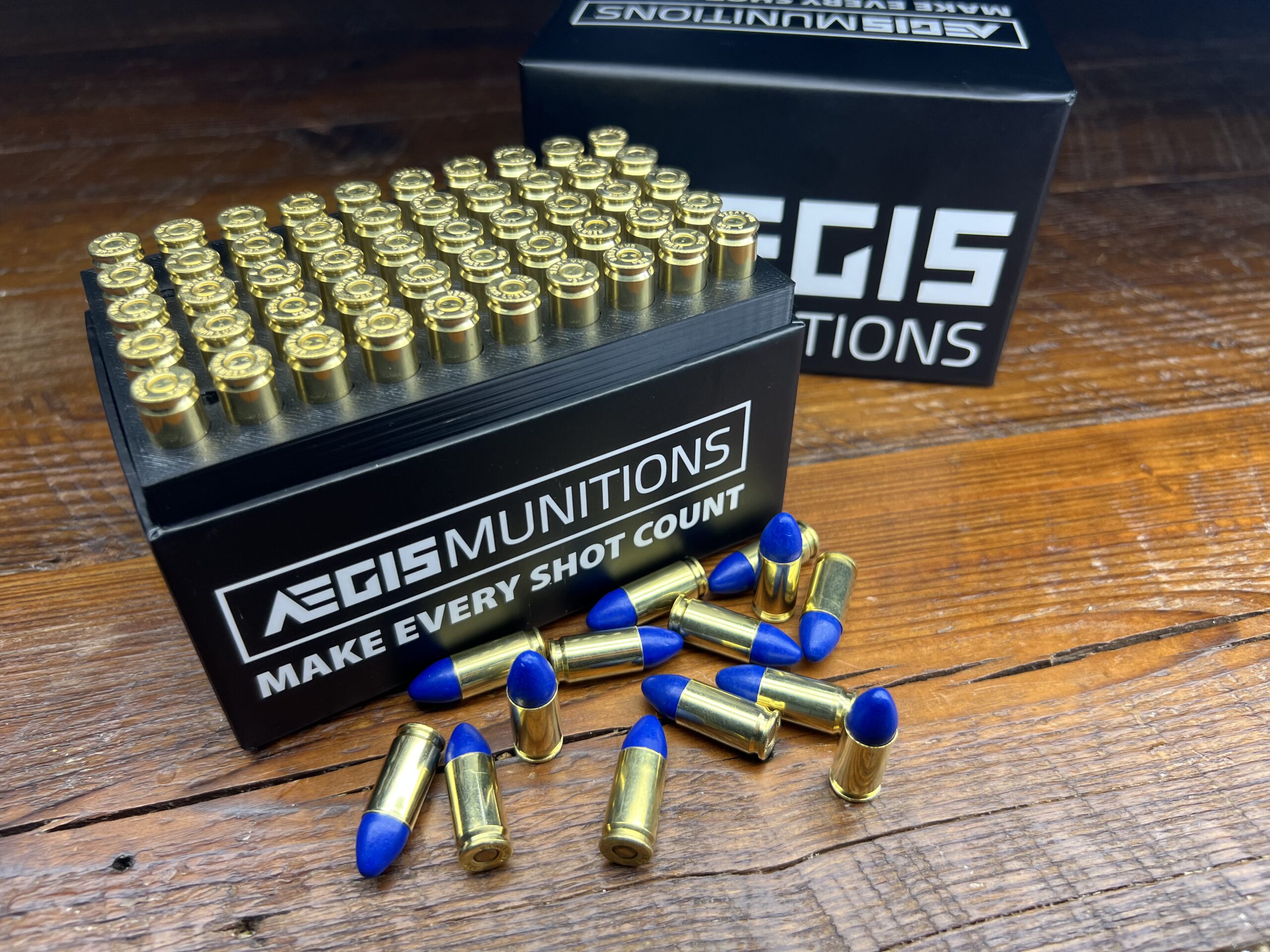 9mm Luger 125gr Blue Bullet
