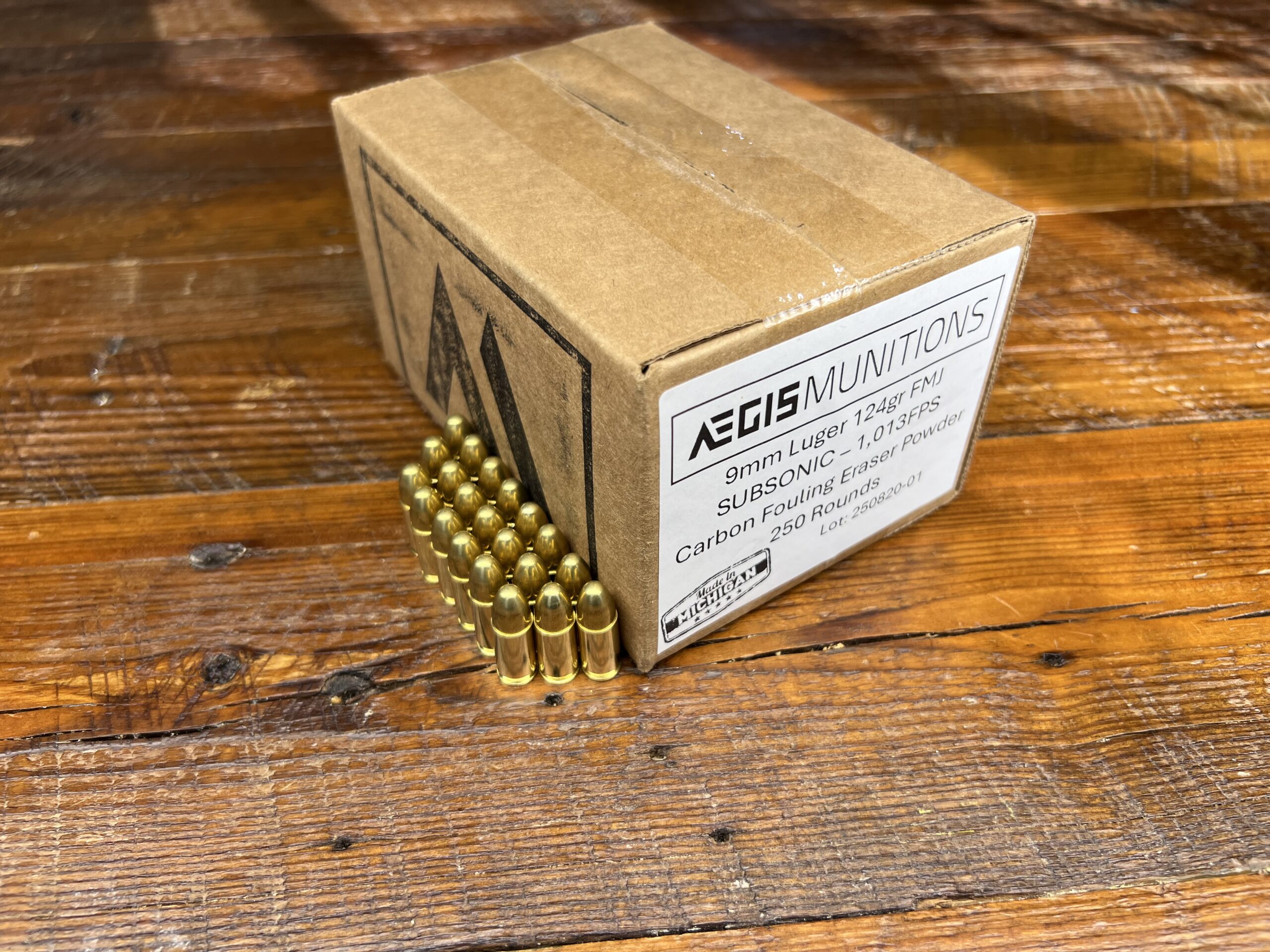 9mm Luger 124gr FMJ - 250 rds - Image 5