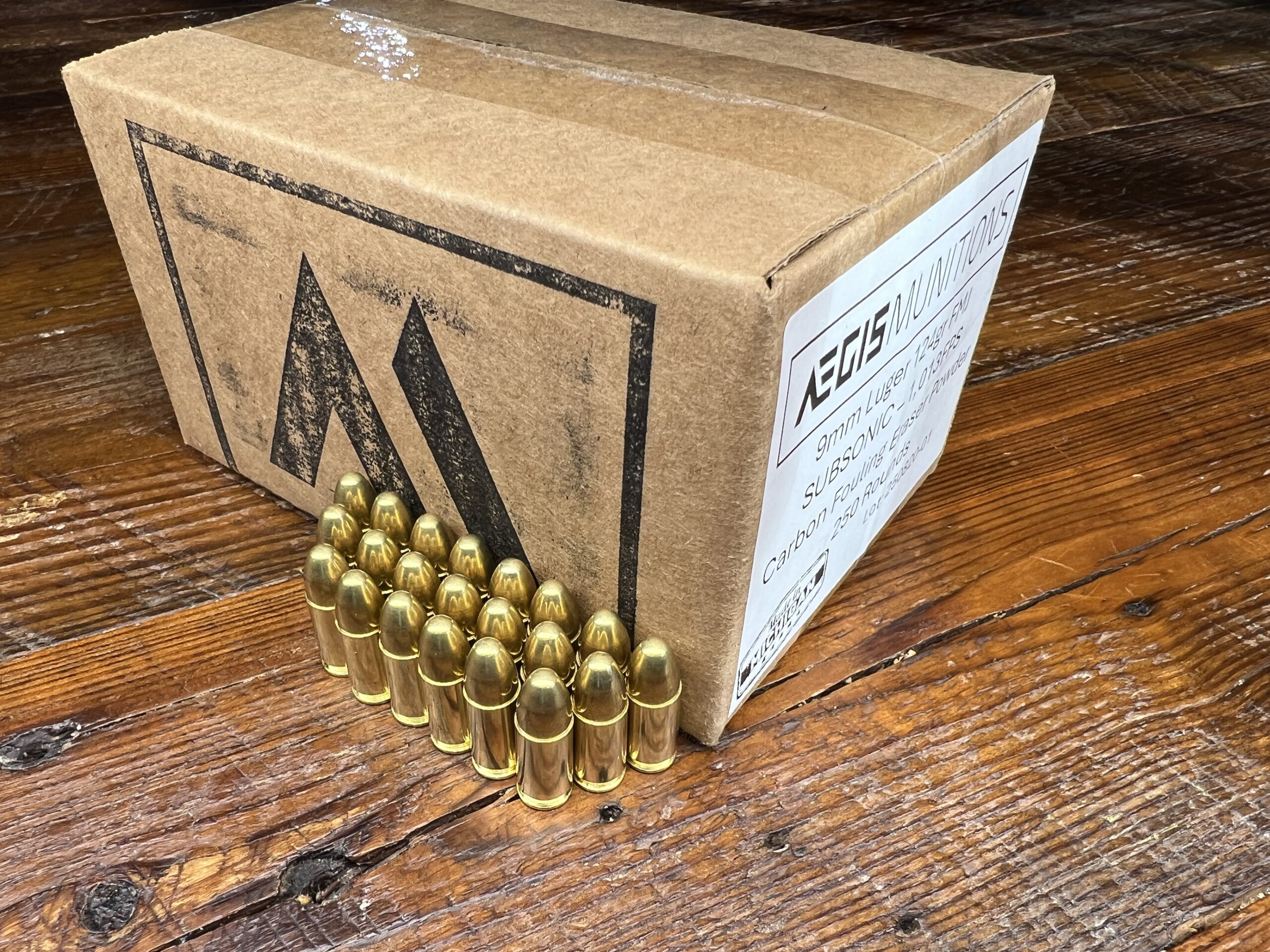 9mm Luger 124gr FMJ - 250 rds - Image 2